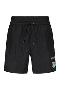 Iceberg Logo Patch Swim Shorts