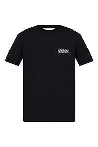 Iceberg Logo Plaque Crewneck T-Shirt