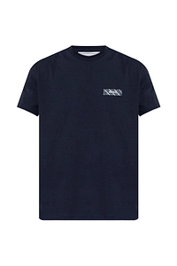 Iceberg Logo Plaque Crewneck T-Shirt