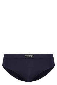 Iceberg Logo Waist Swim Briefs
