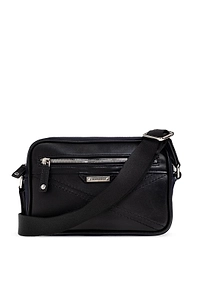 Iceberg Logo Zip Pocket Shoulder Bag