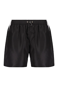 Iceberg Logo-Trim Swim Shorts