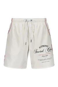 Iceberg Social Club Logo Swim Shorts