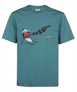 Icecream Cherry Logo Printed T-Shirt