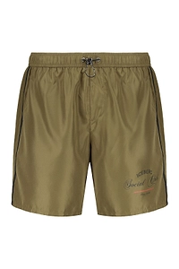 Iceberg Stamp Print Swim Shorts