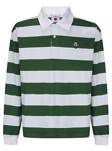 Icecream Cones Bones Striped Rugby Shirt