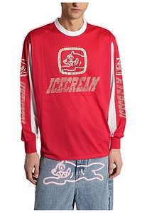 Icecream Logo Detail Crewneck T-Shirt