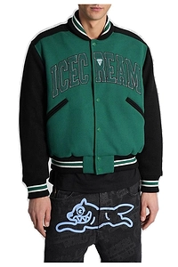 Icecream Logo Detail Buttoned Jacket