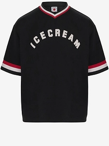 Icecream Logo V-Neck T-Shirt