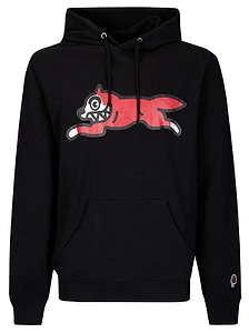 Icecream Running Dog Graphic Hoodie