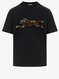 Icecream Running Dog Graphic T-Shirt