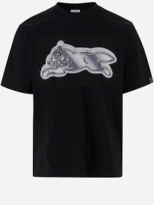 Icecream Running Dog Graphic T-Shirt