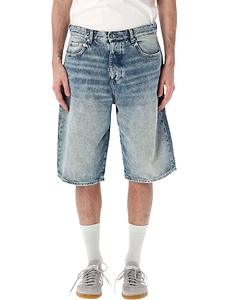 Icon Denim Ned Relaxed Denim Shorts