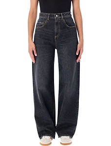Icon Denim Poppy High-Rise Wide-Leg Jeans