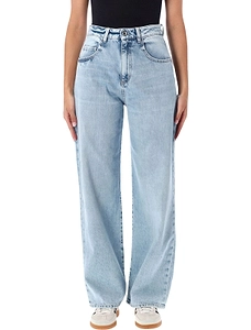 Icon Denim Poppy High-Rise Wide-Leg Jeans