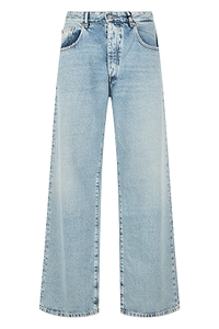 Icon Denim Wide-Leg Low-Rise Jeans