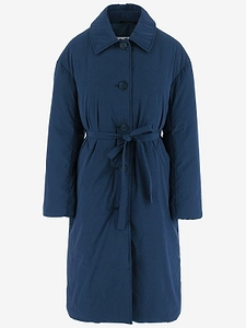 Velar Belted Puffer Coat