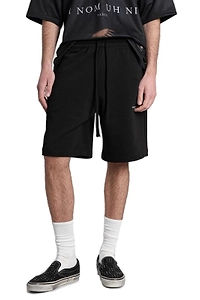 Ih Nom Uh Nit Logo Printed Elastic Waist Bermuda Shorts