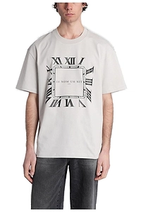 Ih Nom Uh Nit Roman Numeral Printed Crewneck T-Shirt