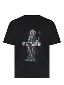Ih Nom Uh Nit Santa Muerte Print T-Shirt