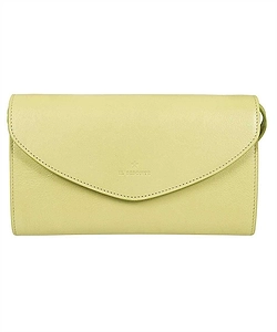 Il Bisonte Flap Leather Clutch Bag