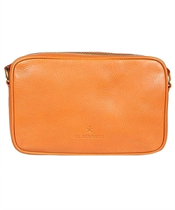 Il Bisonte Zip Top Leather Shoulder Bag