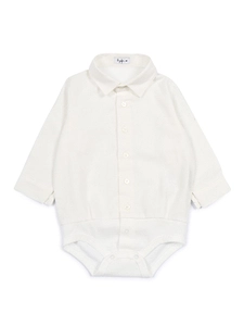 Il Gufo Button Detailed Long-Sleeved Rompers