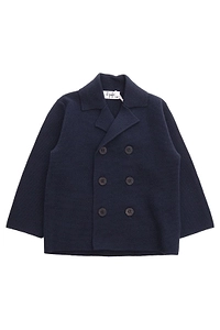Il Gufo Double Breasted Straight Hem Blazer