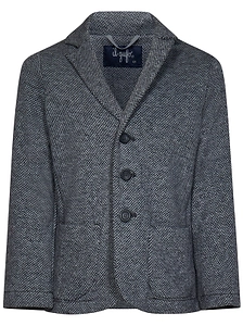 Il Gufo Herringbone Patterned Blazer