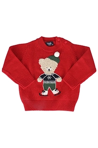 Il Gufo Intarsia-Knitted Crewneck Jumper