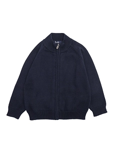 Il Gufo Long Sleeved Zipped Cardigan