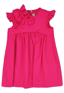 Il Gufo Sleeveless Ruffled-Detail Dress