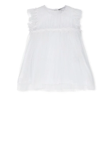Il Gufo Sleeveless Tulle Dress