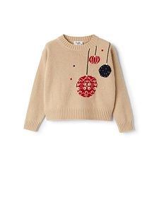 Tricot Knit Pullover Sweater