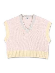 V-Neck Knitted Top