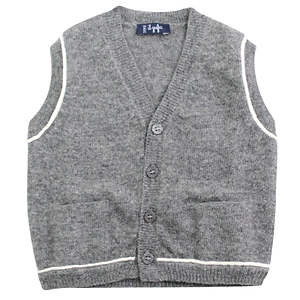 Il Gufo V-Neck Knitted Vest