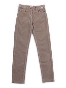Il Gufo Velvet Straight Leg Pants