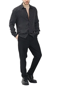 I'm Brian Straight Leg Elegant Trousers
