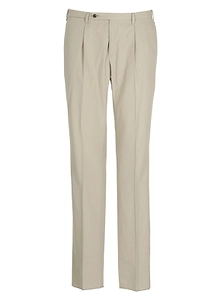 Incotex Pleated Cotton Pants