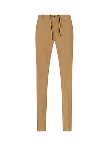 Teknotela Logo Patch Slim-Fit Pants