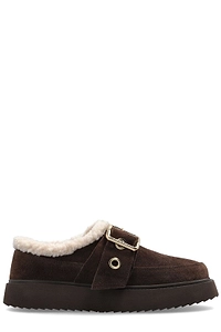 Inuikii Micro Buckle Shearling Mules