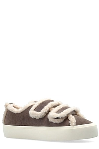 Inuikii Shearling Velcro Low-Top Sneakers