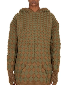 Isa Boulder Graphic Printed Quilted Hoodie