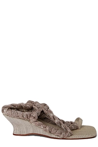 Isa Boulder Medusa Short Wedge Stretch Sandals