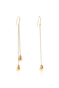 Shiny Day Asymmetric Drop Earrings