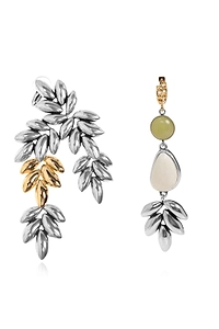 Asymmetric Drop Earrings