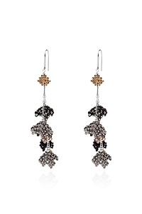 Isabel Marant Beaded Crystal Drop Earrings