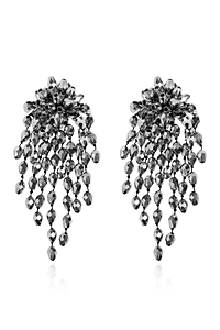 Hanabi Beaded Pendant Earrings