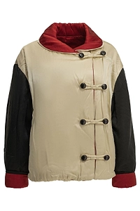 Bleza Satin Puffer Jacket