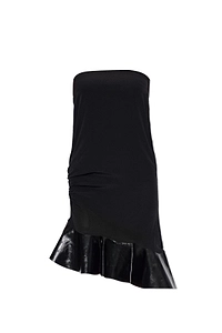 Florence Strapless Ruffled Dress
